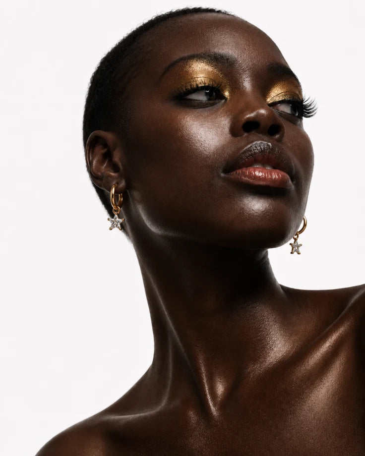 Brincos Allende - Banhado a Ouro 24k com Zircônia