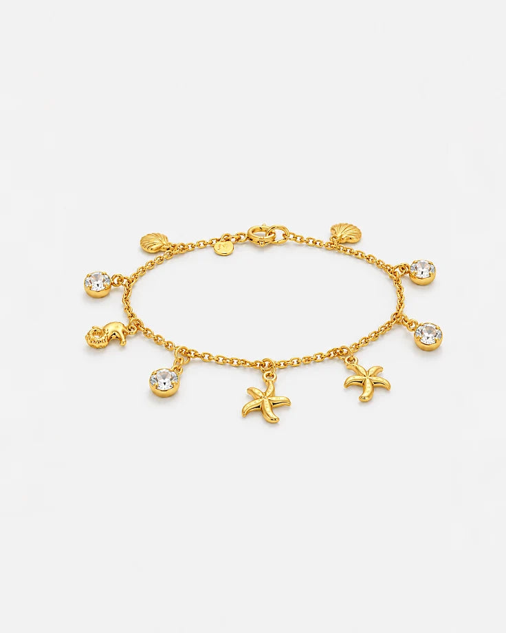 Pulseira Feminina Talassa Banhada em em Ouro 24k