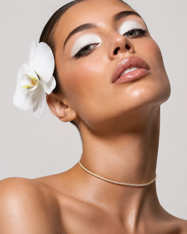 Colar Riviera Banhado em Ouro 24k