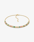 Colar Choker Áurea de Ophir em Banhado em Ouro 24k
