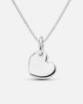 Colar Feminino - Coração Eclipse em Prata 925