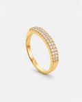 Anel Feminino Andrômeda - Banhado em Ouro 24k