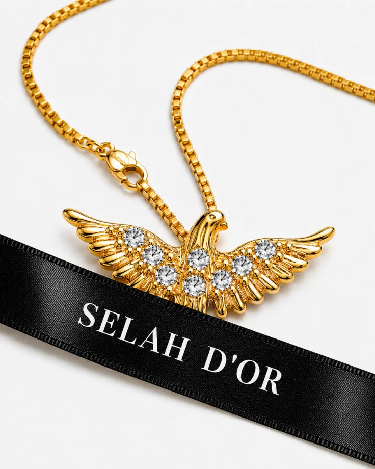 Colar Feminino Colomba Banhado em Ouro 24k com Zircônia