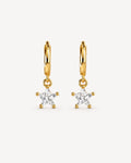 Brincos Allende - Banhado a Ouro 24k com Zircônia