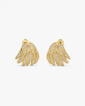 Brincos Asa de Serafim - Banhado em Ouro 24k