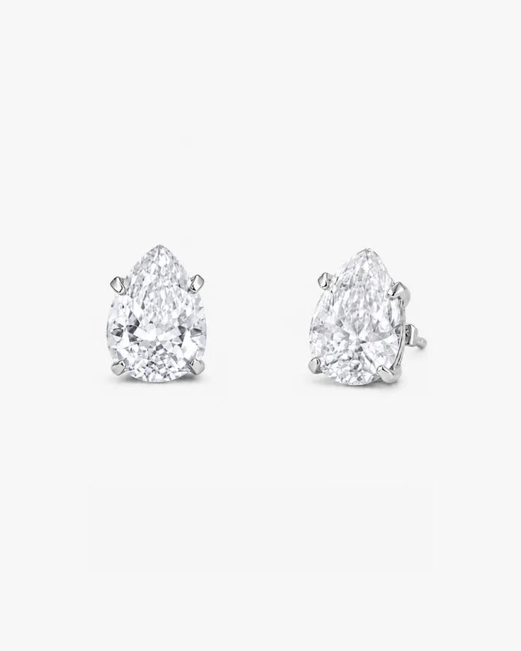 Brincos Femininos Niobe - em Prata 925 com Zircônia