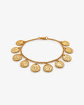 Pulseira Feminina Aureus em Banhada em Ouro 24k